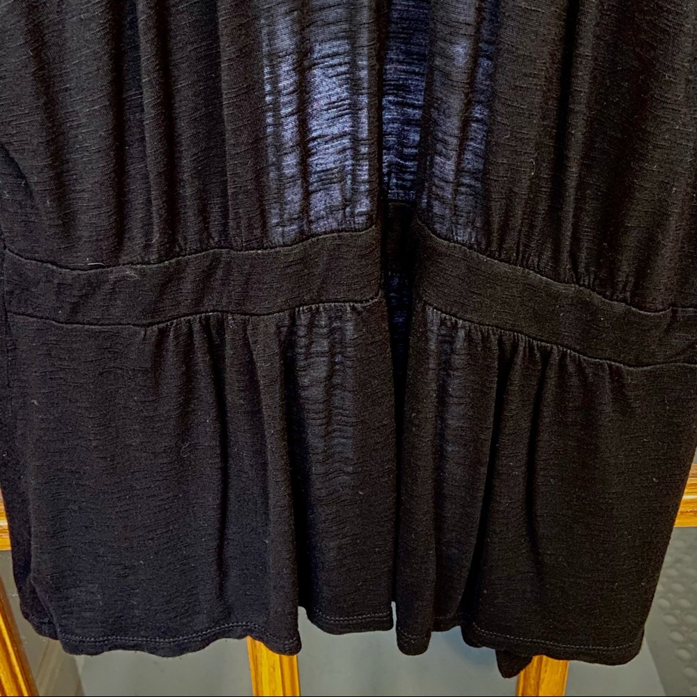 AB Studio Black Lightweight Jacket - Picture 4 of 7